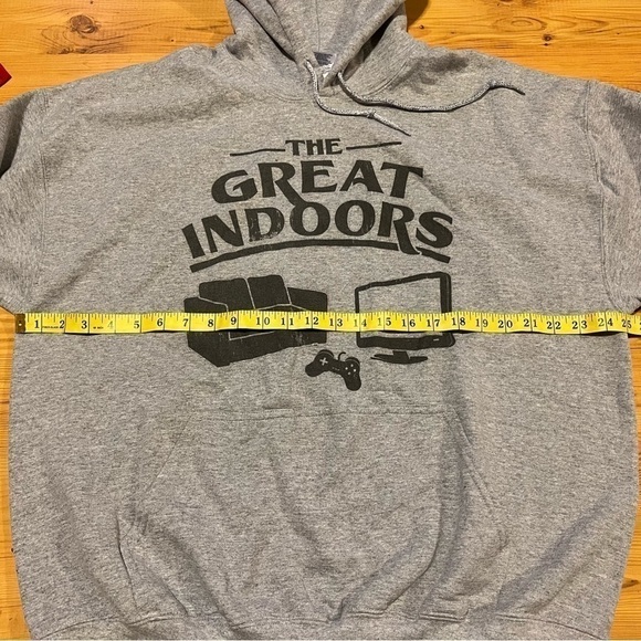 THE Great Indoors/Gaming Hoodie (Sz XL) - Picture 6 of 7